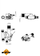 725059 NRF Термостат