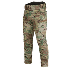 Костюм мужской демисезонный влаго-ветрозащитный SoftShell куртка с капюшоном и штаны с 6 карманами Мультикам S Kali AI050 полевой для активного отдыха - изображение 6