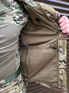 Комплект мужской куртка парка Tactical Series и штаны Yevhev G3 Мультикам M (Kali) AI045 с ветронепродуваемого и водонепроницаемого материала - изображение 3