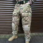 Комплект чоловічий куртка парка Tactical Series і штани Yevhev G3 Мультикам M (Kali) AI045 з вітронепродувного і водонепроникного матеріалу - зображення 6
