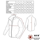 Чоловіча куртка демісезонна з капюшоном US Gen III Level 5 MFH Olive M Kali AI074 з регульованими липучками на манжетах вітро- водонепроникна - зображення 4