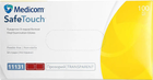 Перчатки смотровые виниловые нестерильные Medicom SafeTouch неопудренные прозрачные 50 пар № S (11131-A) - изображение 1