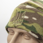 Комплект шапка + баф флісовий Caiman мультикам - зображення 8