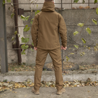 Тактичний костюм на флісі Soft Shell М розмір койот - зображення 3