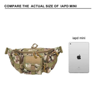Тактическая бананка военная сумка органайзер (32 х 15 х 13 см) Мультикам - изображение 9
