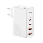 Зарядное устройство Baseus сетевое GaN2 Pro Q.C 2C + Charger Type-C Cable 100W White (YM1523)