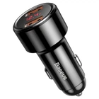 Автомобильное зарядное устройство Baseus Magic Series Dual QC 3.0 2x USB 45W 6A Black (YM1783)