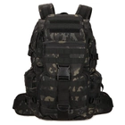 Рюкзак Protector plus S459 с модульной системой Molle 50л Black camouflage - изображение 1