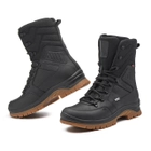 Берцы зимние тактические кожаные с мембраной Gore-Tex PAV Style Lab HARLAN 805 р.37 25см чорные (456222284547) - изображение 4