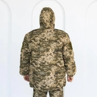 Бушлат Горка камуфляжный зимний Пиксель, мужская зимняя куртка с утяжкой 56 - изображение 5