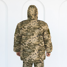 Бушлат Горка камуфляжный зимний Пиксель, мужская зимняя куртка утяжкой 48 - изображение 5