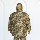 Бушлат Горка камуфляжный зимний Пиксель, мужская зимняя куртка с утяжкой 46 - изображение 5