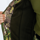 Бушлат зимний Горка Мультикам, мужская зимняя камуфляжная куртка мультикам на флисе и синтепоне 46 - изображение 8