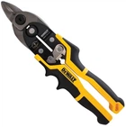 Ножницы по металлу DeWalt ERGO Aviation длиной 235 мм, прямые с короткими губками (DWHT14694-0)