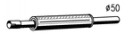 Глушник середній STARLINE 42.12.424 Volkswagen Jetta, Passat, Golf 357253209B, 191253209D, 191253209B