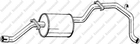 Глушник BOSAL 285413 Volkswagen Caddy 147253609, 179253609