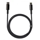 Кабель Baseus Tungsten Gold Fast Charging Type-C to Lightning PD 20W (1m) Black (CATLWJ-01)