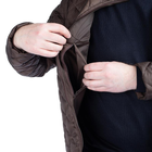 Куртка підстібка утеплювач універсальна для повсякденного носіння UTJ 3.0 Brotherhood коричнева 54 (OPT-13501) - зображення 3