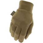 Перчатки тактические Mechanix ColdWork Base Layer Coyote, Койот, размер XL, сенсорные, теплые зимние перчатки - изображение 1
