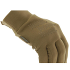 Перчатки тактические Mechanix ColdWork Base Layer Coyote, Койот, размер XL, сенсорные, теплые зимние перчатки - изображение 6