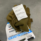 Перчатки тактические Mechanix ColdWork Base Layer Coyote, Койот, размер XL, сенсорные, теплые зимние перчатки - изображение 11