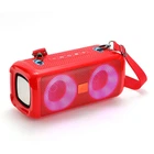 Портативная Bluetooth-колонка TG641 USB/SD с ремешком red