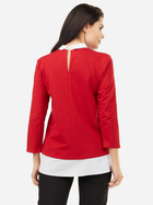 Bluzka damska elegancka Awama A208 L/XL Czerwona (5902360519794) - obraz 2
