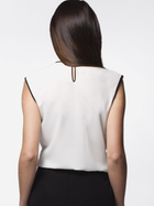 Блузка жіноча Awama A24 S Екрю/Чорний (5902360500488) - зображення 2
