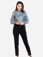 Bluzka damska z krótkim rękawem Awama A259 M Czarno-biała (5902360535534) - obraz 3