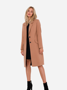 Пальто жіноче Made Of Emotion M758 XL Карамель (5905563713631) - зображення 3