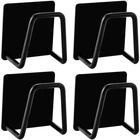 Держатели для кухонной губки-мочалки в раковину Haowa Sponge Holder (3M) 4шт Черные