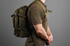 Рюкзак тактический 2E 25L зеленый - изображение 4