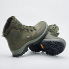 Ботинки Зимние тактические кожаные с мембраной Gore-Tex PAV Style Lab HARLAN 550 р.47 31.2см хаки - изображение 6