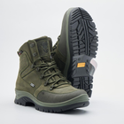 Ботинки Зимние тактические кожаные с мембраной Gore-Tex PAV Style Lab HARLAN 550 р.46 30.5см хаки - изображение 3