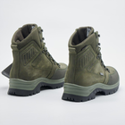 Ботинки Зимние тактические кожаные с мембраной Gore-Tex PAV Style Lab HARLAN 550 р.46 30.5см хаки - изображение 7