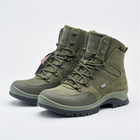 Ботинки Зимние тактические кожаные с мембраной Gore-Tex PAV Style Lab HARLAN 550 р.40 26.5см хаки - изображение 1