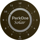 Електронний паркувальний диск ParkOne Solar Black (5711157071106) - зображення 1