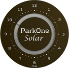 Електронний паркувальний диск ParkOne Solar Black (5711157071106)