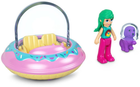 Набір фігурок Mattel Polly Pocket Pollyville Car Donut (0194735108985) - зображення 2