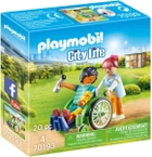 Zestaw figurek Playmobil Patient In A Wheelchair (4008789701930) - obraz 1