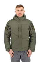 Зимняя тактическая куртка Eagle с подкладкой Omni-Heat и силиконовым утеплителем Olive Green L - изображение 1