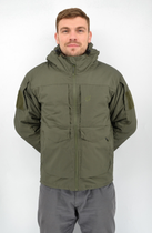 Зимова тактична куртка Eagle з підкладкою Omni-Heat та силіконовим утеплювачем Olive Green 3XL - зображення 7