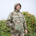 Анорак тактичний. Тактична куртка камуфляжна мультикам розмір 46 RAPTOR TAC (918) - зображення 2