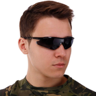 Спортивні сонцезахисні окуляри OAKLEY Чорний (YL146) - зображення 5