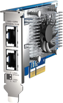 Karta sieciowa QNAP Dual-port RJ45 10GbE PCIe Gen3 x4 (QXG-10G2T-X710) - obraz 4