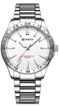Чоловічий годинник Curren 8452 Silver-White