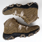 Ботинки кожаные OKSY TACTICAL Koyot демисезонные 45 размер - изображение 8
