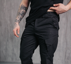 Мужские брюки «Kayman» черный цвет Полиция с усиленными зонами и накладными карманами Rip-stop 30-34 - изображение 3