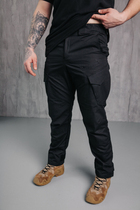 Чоловічі міцні штани «Kayman» чорний колір Поліція із посиленими зонами та накладними кишенями Rip-stop 30-34 - зображення 4