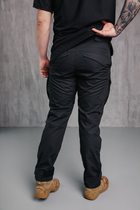 Чоловічі міцні штани «Kayman» чорний колір Поліція із посиленими зонами та накладними кишенями Rip-stop 36-32 - зображення 6